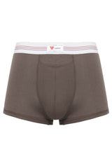 luxury mens underwear with pocket grey modal briefs white 3 red stripe soft waistband 